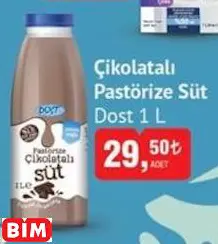 DOST ÇİKOLATALI PASTÖRİZE SÜT
